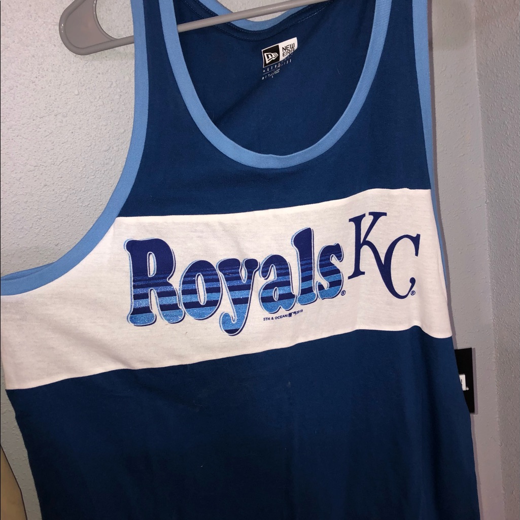 Nwt Kansas City Kc Royals Tank Top  New Era Brand